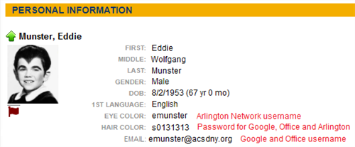 Login example 